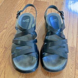 Dansko Lolita Sandals Heel 39